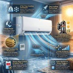 HITACHI 2 Ton Rotary T3 Split Air Conditioner - RAKAJ-24-PCAMG3