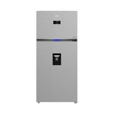 Beko 650L Double Door Refrigerator with Water Dispenser, RDNE700E40DZXP