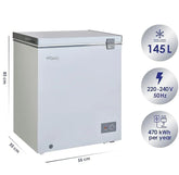 Super General 222L Chest Freezer, SGF222HE