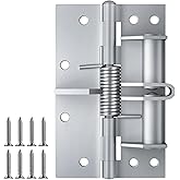 Automatically Door Hinge Lock, Heavy Duty Self-Closing Wooden Door Closer, Hardware Spring Hinge, Automatic Self Closing Door Hinges