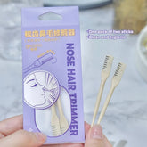 Pack of 3 Washable Nose Hair Remover - Nose Hair Trimmer - 360 degree Rotating Nose Hair cutter - Portable