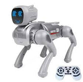 New X1 RC AI Smart RC Robot Dog Toy Voice Command Singing and Dancing Interactive Remote Control Toy Programmable Puppy Kid Gift