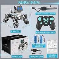 8WD Hand Gesture & Remote Control Robot Dog
