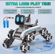 8WD Hand Gesture & Remote Control Robot Dog