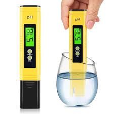 ADVANCED™ Digital pH Meter Water Quality Tester,Water pH Tester With 0-14pH Measurement Range,Suitable For Drinking Water,Hydroponics, Aquarium , Swimming Pool High Precision 0.01pH Pen Tester