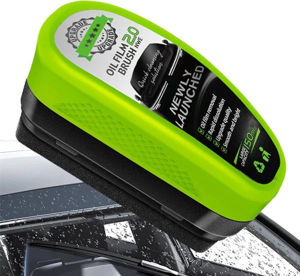 AT - Car Glass Oil Film Removing Cleaner Glass Polish Cleaner