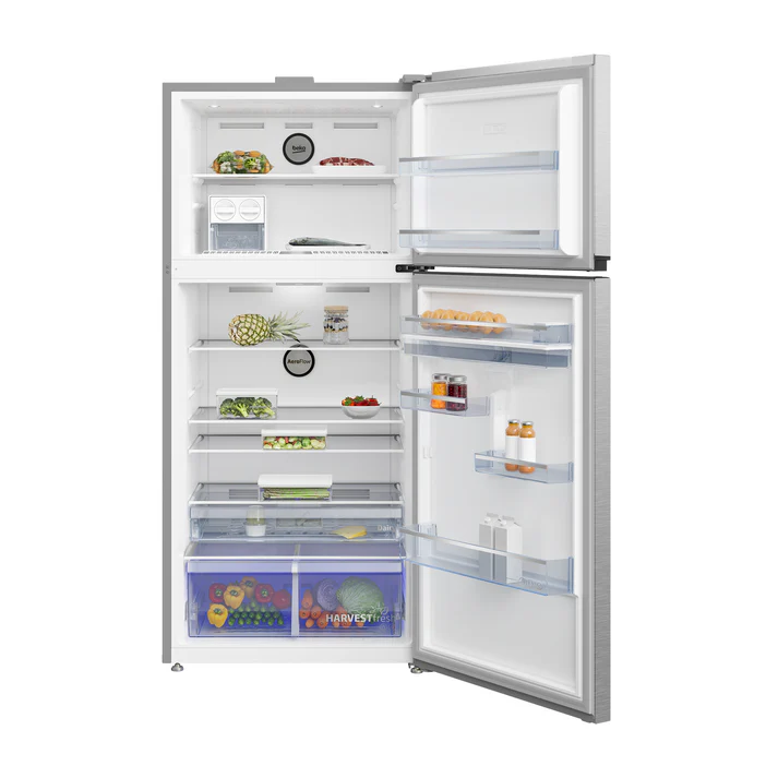Beko 650L Double Door Refrigerator with Water Dispenser, RDNE700E40DZXP