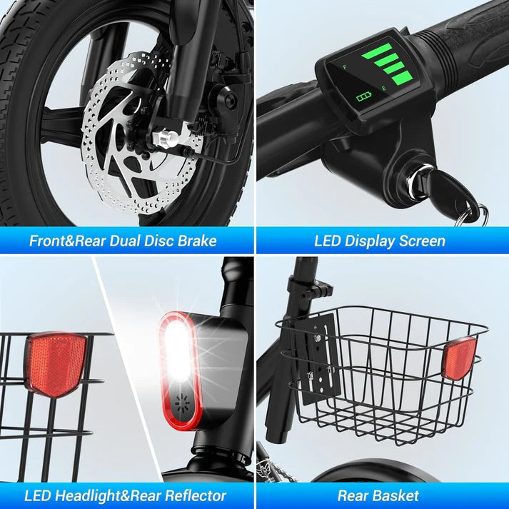 Wind Horse Electric Scooter 500W 25-35KM Range 35KM Speed, W3