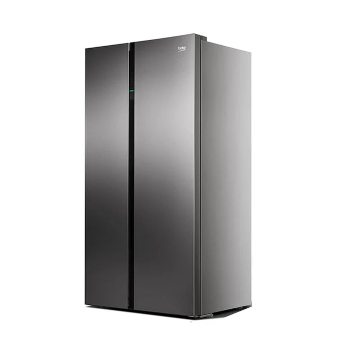 Beko 581L Side by Side Refrigerator, GN163123IFX