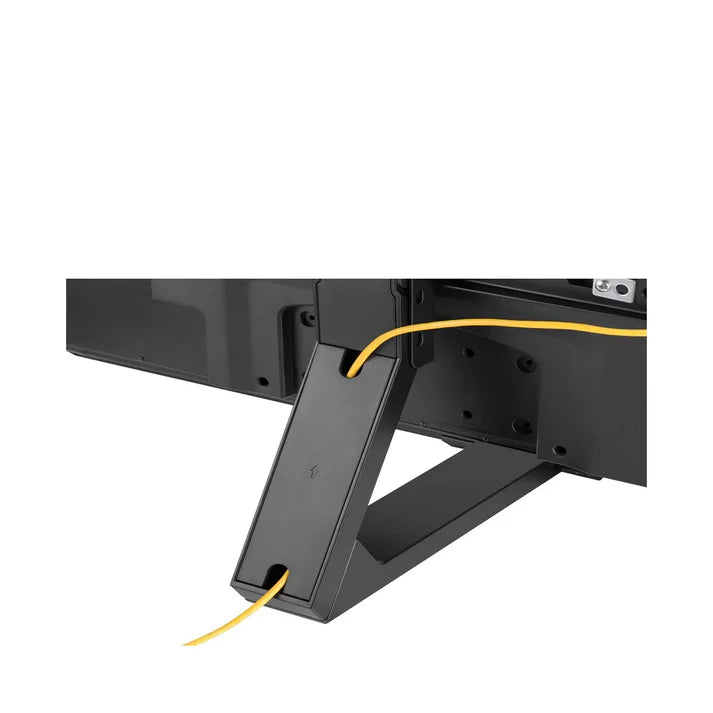 37 inch - 82 inch Contemporary Aluminum Pedestal Tabletop TV Stand, SH-4275B
