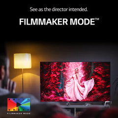 LG 55 inch NanoCell Smart TV - 4K, 55NANO76