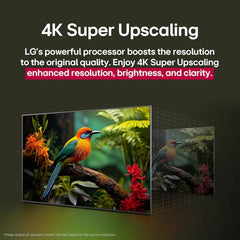 LG 65 inch Smart QNED TV - 4K - 120Hz, 65QNED85