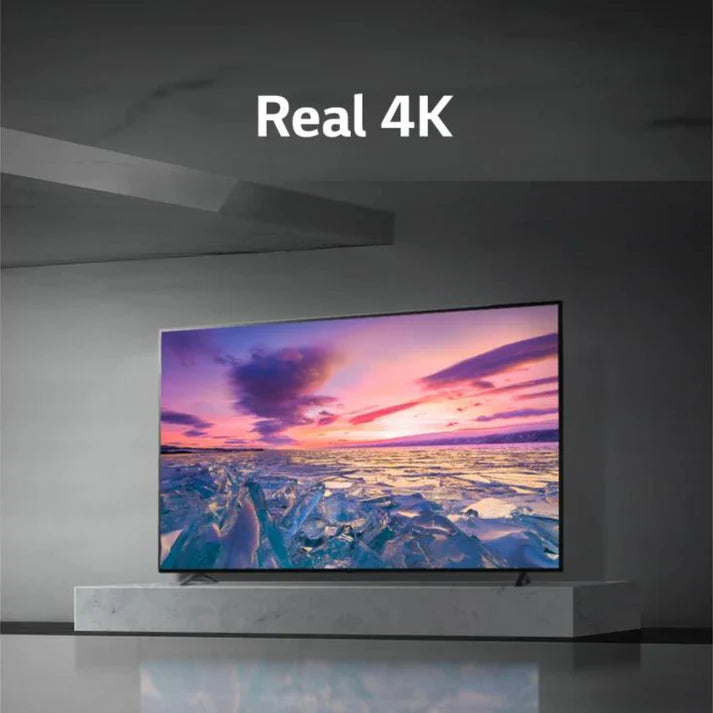 LG 43 inch Smart TV - 4K, 43UQ76 White