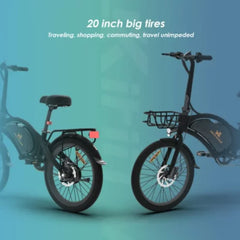 Kugoo Electric Scooter 400W 30KM Range 45KM Speed, V1 Pro
