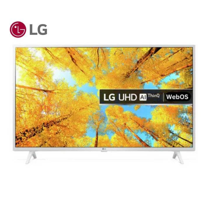 LG 43 inch Smart TV - 4K, 43UQ76 White