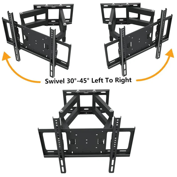 Full Motion Movable LED TV Wall Bracket Mount for 32-75 Inch Screens, SG-823MTB