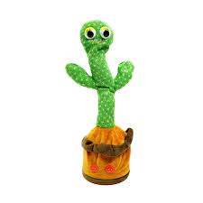 Rechargeable Dancing Cactus Talking Toy,- Creative Kids Toy