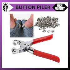 Plier Tool Metal Sewing Buttons Hollow Solid Prong Press Studs Snap Fasteners