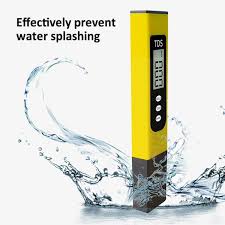 ADVANCED™ Digital pH Meter Water Quality Tester,Water pH Tester With 0-14pH Measurement Range,Suitable For Drinking Water,Hydroponics, Aquarium , Swimming Pool High Precision 0.01pH Pen Tester